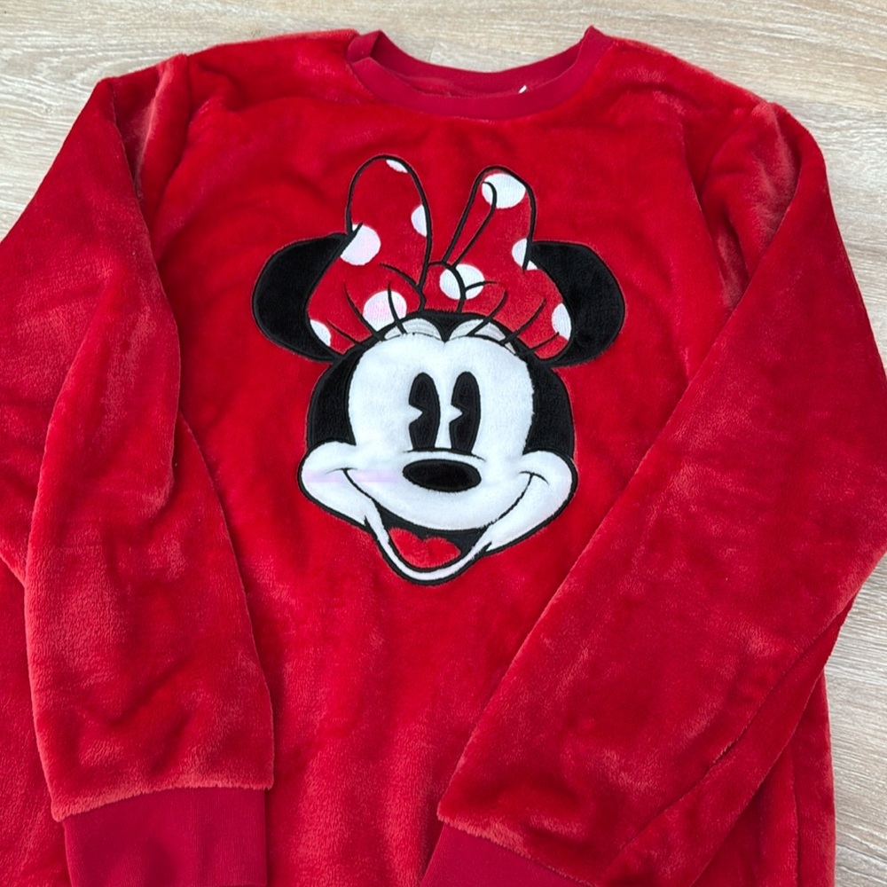 Red Minnie Mouse Sweater